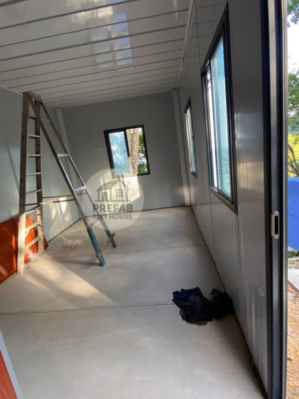 prefab modular cabin sebagai resort.